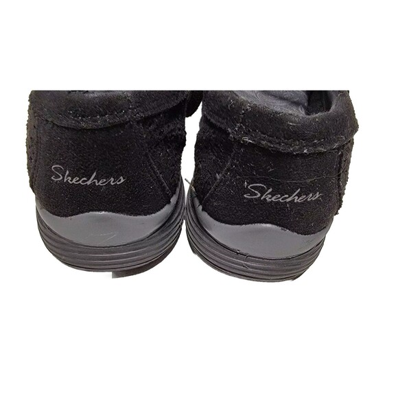 Skechers Biker Blush Women's size 8 Embellished Bling Mary Jane Black shoes - Picture 5 of 7
